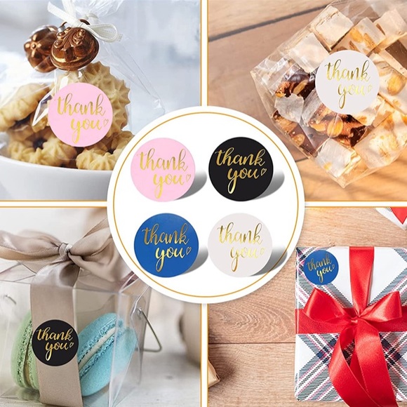 LAST SET!🎉 50 stickers- 4 different colors! 1.5 inch - Picture 6 of 6